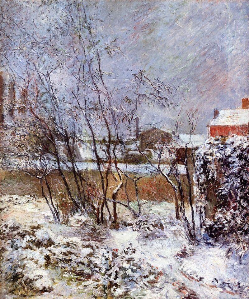 Paul Gauguin Snow Rue Carcel